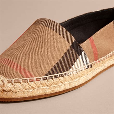 burberry espadrilles damen|burberry slippers women's.